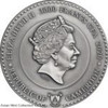 2020 - Uranus Planets and Gods 3 oz Antique finish Silver Coin CFA Cameroon