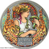 2020 - Hygieia Salus Goddesses of Health 50 g Antique finish Silver Coin Ghana