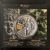 2020 - Holcan Mayan Warrior 2 oz Antique Finish Silver Coin 5$ Niue