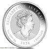2020 - 1 oz Australian Silver Bull and Bear Coin (BU)