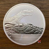 2019 SILVER 2 OZ AUSTRALIA MOTHER &amp; BABY - CROCODILE PIEDFORT COIN BU