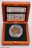 2019 - STARFISH World of Fossils 2 Oz Silver Coin 2$ Niue