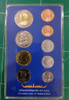2019 - Circulation coin panel Complete set made by the Treasury Department