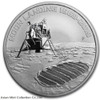 2019 - 1 oz 50th Anniversary 1969-2019 Moon Landing BU Silver Coin