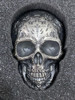 2018 - 1 oz Palau La Catrina Skull High Relief Antiqued Silver Coin