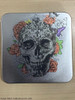 2018 - 1 oz Palau La Catrina Skull High Relief Antiqued Silver Coin
