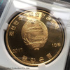 2017 North Korea 10 Won - Munsu Water Park ( Bronze Proof Coin 40mm )