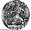 2015 - Perth Mint 2 Oz Silver High Relief Coin ATHENA - Goddesses of Olympus-