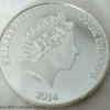 2014 - Hello Kitty sitting 40th anniversary Silver coin Cook Island