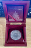 2015 - Cook Islands TEMPLE of HEAVEN BEIJING $20 Silver coin Antique Ultra High Relief Concave Shape