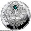 2013 - MAY The Magic Stones of Happiness Proof silver Coin 1$ Niue