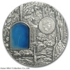 2012 - SECRET OF LICHTENSTEIN $2 series CRYSTAL ART 2oz Silver coin