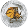 2013 - Australia's Remarkable Reptiles Frilled Neck Lizard 1oz