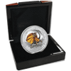 2013 - Australia's Remarkable Reptiles Frilled Neck Lizard 1oz