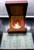 2012 - Commemorative Polished gold coin face 16000 baht, 60th years the King's Rama X