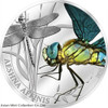 2010 - 2 Dollars Silver Coin Palau World of Insects DRAGONFLY