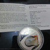 2010 - Palau Silver $5 Marine Life Protection Blue Pearl Oyster