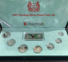 1997 Sterling Silver Proof Coin Set With Original Box And Coa.