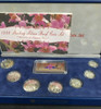 1996 Sterling Silver Proof Coin Set With Original Box And Coa