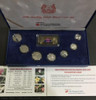 1996 Sterling Silver Proof Coin Set With Original Box And Coa