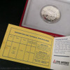 1991 Singapore Civil Defence $5 Dollars Silver Proof Coin Set No: 02458