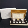 1988 Brunei Silver Proof coin set