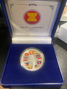 ASEAN Community 2015 Commemorative 999 Fine Silver Coin