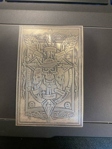 2024 silver art bar skull
