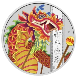 2019 Happy Chinese New Year 1oz Silver $1 Dollar Coin Spring Festival Gift