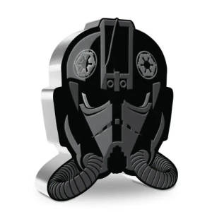 IMPERIAL TIE FIGHTER PILOT Faces of the Empire Star Wars 1Oz Silver Coin $2 Niue176
