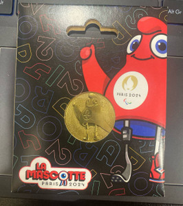 France - Monnaie de Paris Médaille - Mascotte Jeux Olympiques Paris 2024 - sous blister
