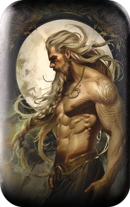 2024 Germania Mint Gods Baldur 2 oz Silver 9999 Cast Bar