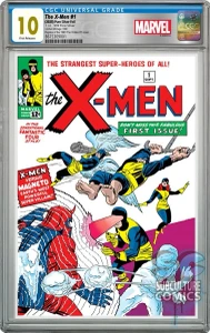 2025 MARVEL COMICS - X-MEN #1- SILVER FOIL - CGC 10 GEM MINT FIRST RELEASES