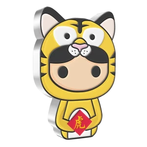 2022 Chibi Coin Collection Lunar Series: Year of the Tiger 1oz Silver Coin