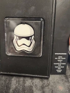 Star Wars The Faces Of The First Order STORMTROOPER 1 oz Silver Coin