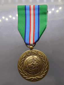 United Nations Peacekeeping Medal in Cambodia (UNTAC) or United Nations Meritorious Service Medal (UN Medal)