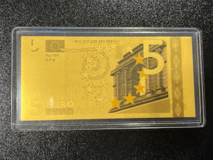 2002 - Coin | Coin Goldnote 5 Euro Fine Gold 999/1000 | Fine Gold 999/1000