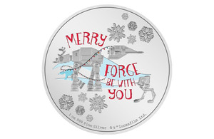2022 - 1 Oz Silver Proof - Star Wars™ Season’s Greetings