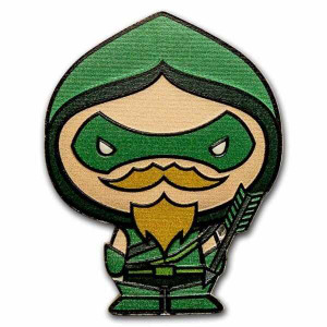 2022 Niue DC Comics Green Arrow 1oz Silver Chibi Proof Coin physical Chibi New Zealand Mint