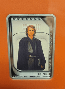 2023 - ANAKIN SKYWALKER Star Wars MINT Trading Coin -NIUE- 1 oz Silver $2 - #41 physical Licensed & Pop Culture New Zealand Mint