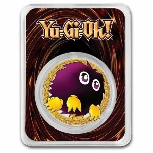 2023 - Yu-Gi-Oh! Kuriboh 1oz 999 Silver Colored Niue ST / BU in TEP physical Licensed & Pop Culture APMEX