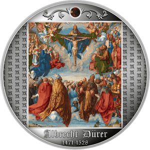 2021 - Adoration of the Trinity Albrecht Dürer Proof Silver Coin CFA Cameroon physical Themes & Pop Culture Mint of Poland