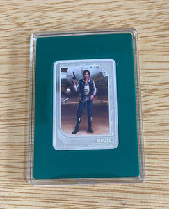 2023 Niue Star Wars Mint Trading Coins Han Solo 191/250 physical Themes & Pop Culture New Zealand Mint