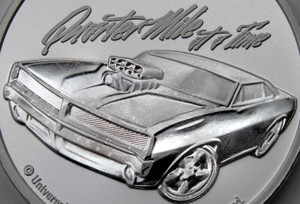 2023 - Samoa FAST AND FURIOUS QUARTER MILE AT A TIME 1oz Silver 999 ST/BU