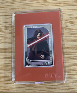 2023 Niue Star Wars Mint Trading Coins -Darth Sidious Uncommon Mintage (114/150)
