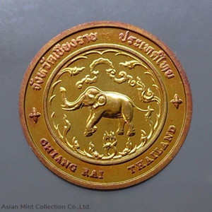 Commemorative coin, medal of CHIANG RAI province size 2.5 cm
