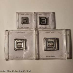 5g, 10g, 20g, 1oz Geiger Silver