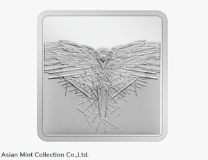 2022 - 1 Oz Silver Proof Coin - Game of ThronesT - Three Eyed Raven