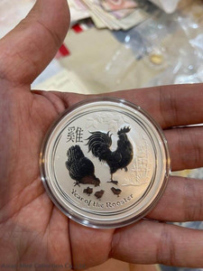 2017 Australia Rooster Silver Coin 2oz