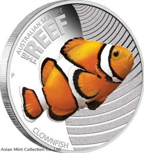 2010 - Australian Mint - Sea Life The Reef Clownfish